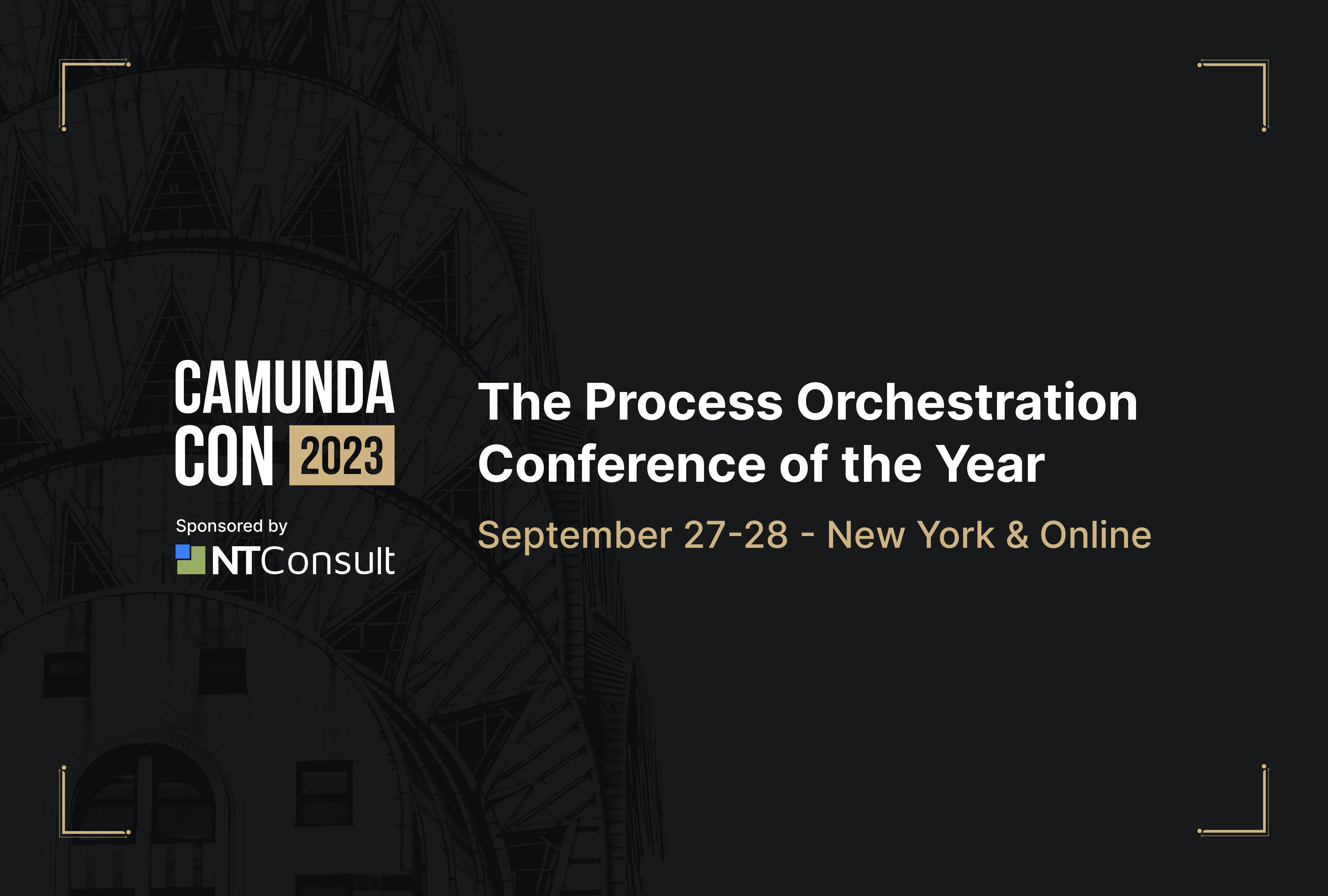 CamundaCon 2023: Come to the Process Orchestration Conference of the Year